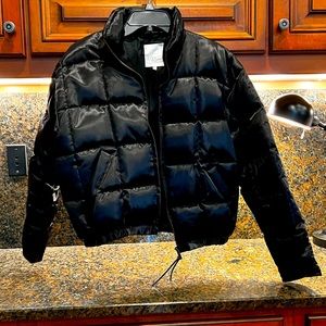Willi Smith Collection Black Puffer Jacket